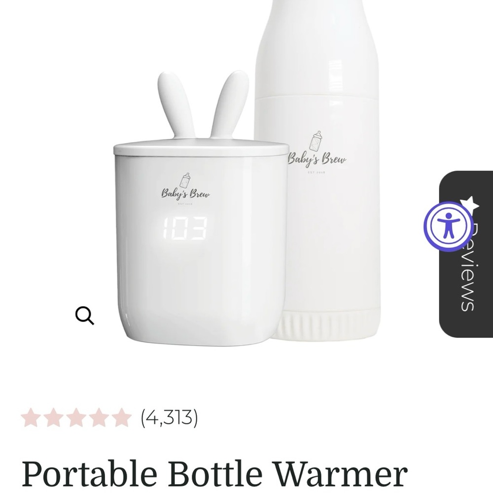 Baby Brew Bottle Warmer